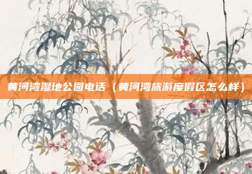 黄河湾湿地公园电话(黄河湾旅游度假区怎么样)