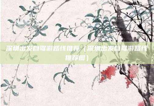 深圳出发自驾游路线推荐(深圳出发自驾游路线推荐图)